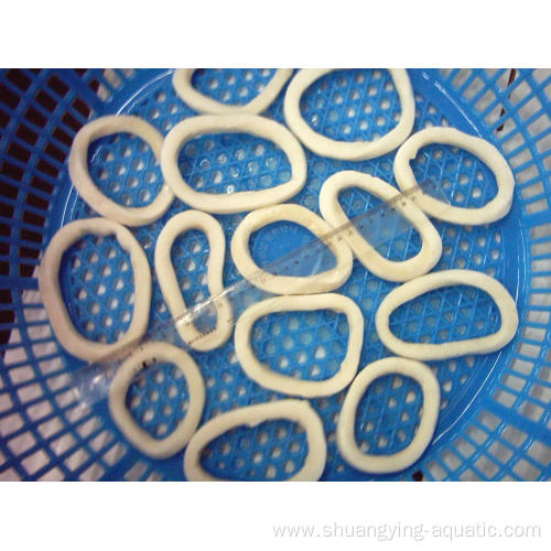 Frozen Raw Illex Squid Ring Iqf 3-5cm